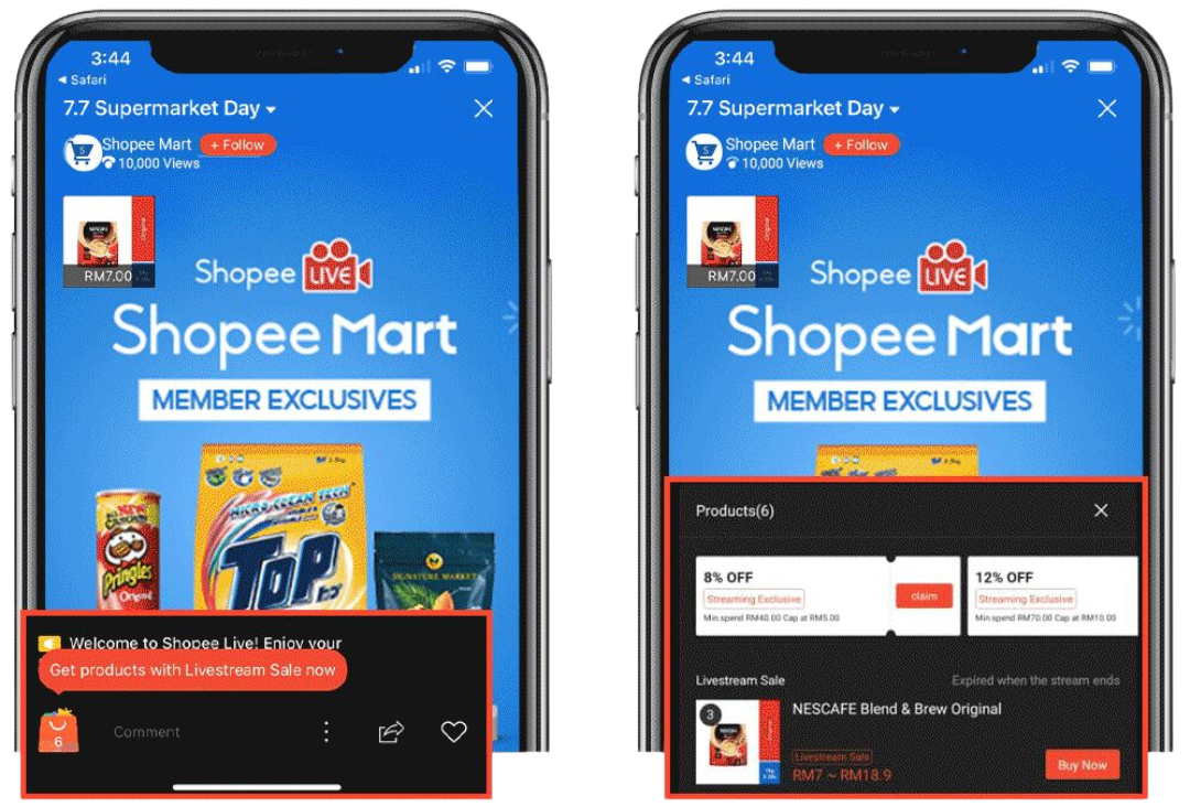 Cikgu Shopee Live Flash Sale