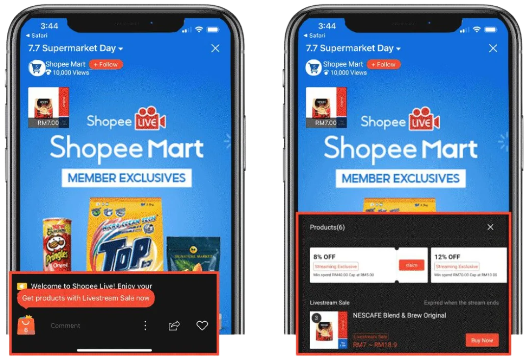 Cikgu Shopee Live Flash Sale