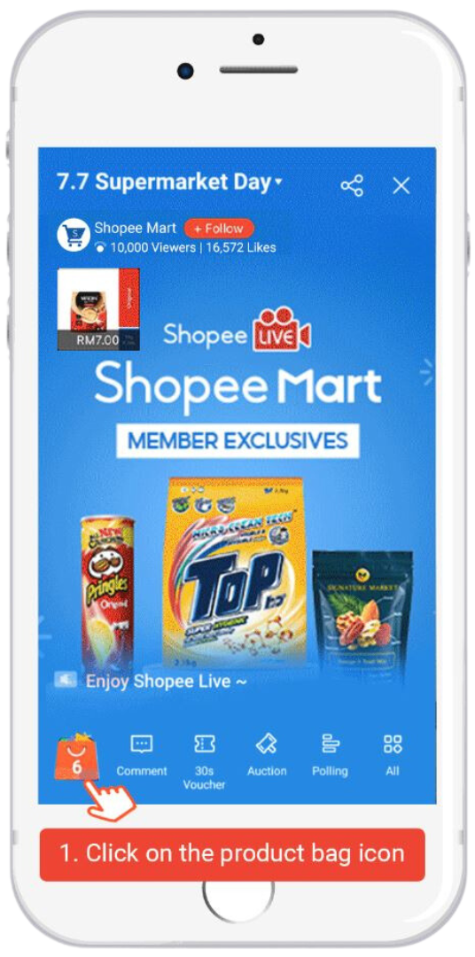 Cikgu Shopee Live Flash Sale