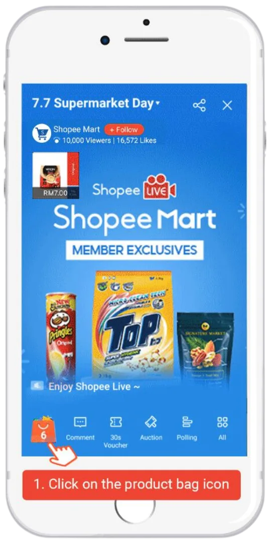 Cikgu Shopee Live Flash Sale