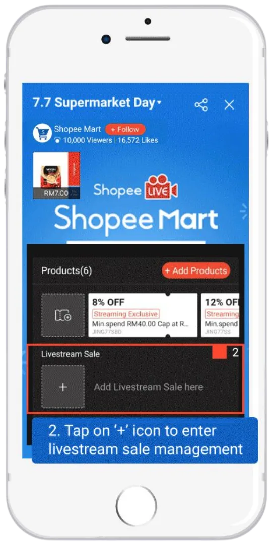 Cikgu Shopee Live Flash Sale