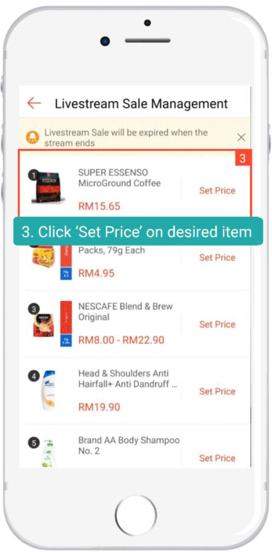 Cikgu Shopee Live Flash Sale