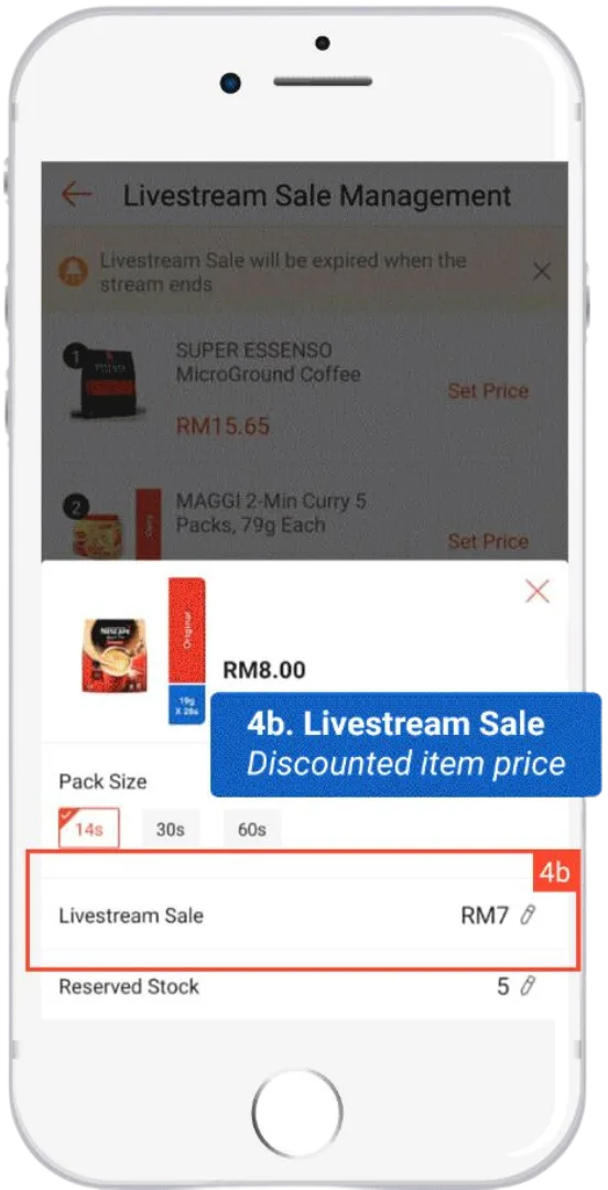 Cikgu Shopee Live Flash Sale