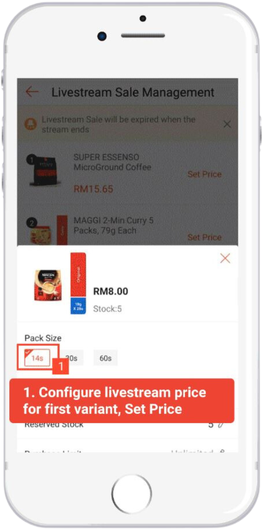 Cikgu Shopee Live Flash Sale
