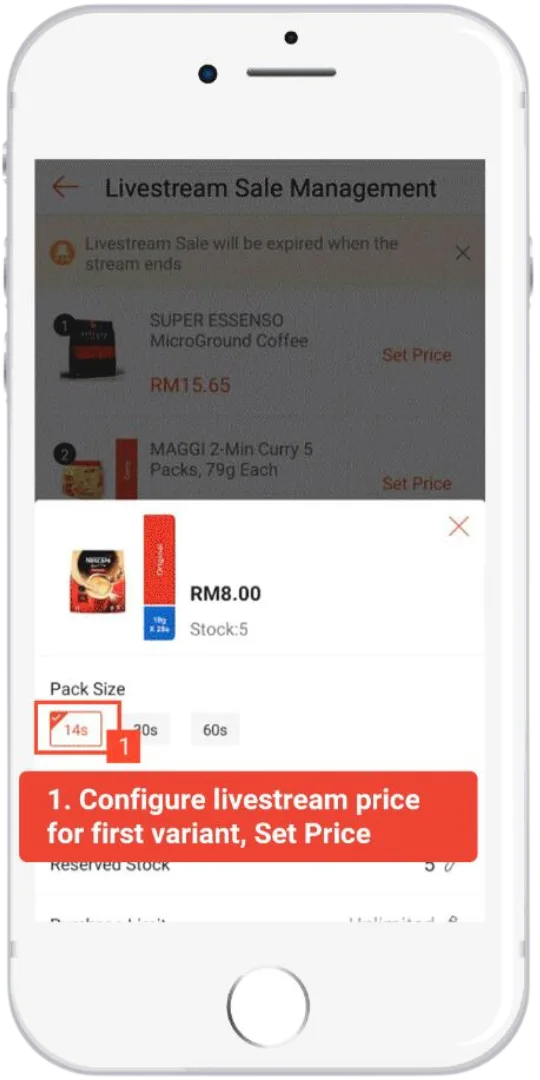 Cikgu Shopee Live Flash Sale