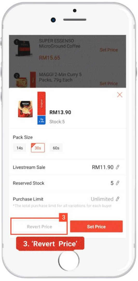 Cikgu Shopee Live Flash Sale